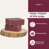 Beetroot Clay Deep Cleansing Soap