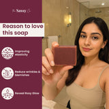 Beetroot Clay Deep Cleansing Soap