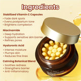 Vitamin c capsule cream